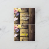 Holzschnitzereien Einladung (Innenseite)