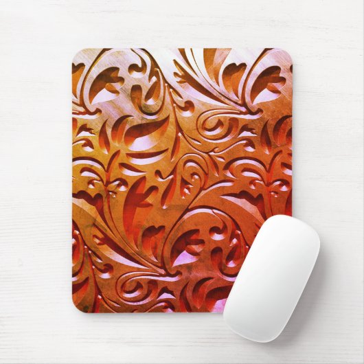 Holzschnitzereien wirken elegant abstrakt mousepad (Mit Mouse)