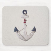 Holzschraubenanker mit neutralem Hintergrund Mousepad (Vorne)