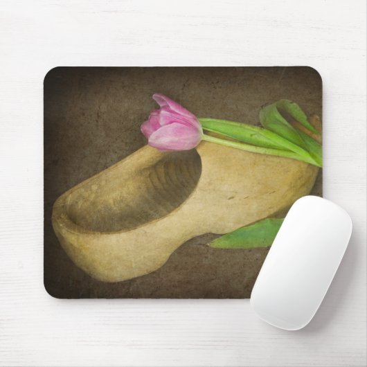 Holzschuh Mousepad (Mit Mouse)