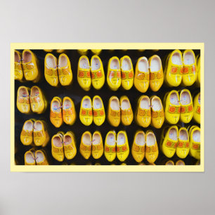 Holzschuhe Poster