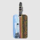 Holzschuhfarm, Holzbrand, Oregon Gepäckanhänger (Vorderseite Vertikal)