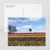 Holzschuhfarm, Holzbrand, Oregon Postkarte (Vorne/Hinten)