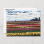 Holzschuhfarm, Holzbrand, Oregon Postkarte (Vorne/Hinten)