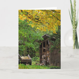 Holzschuppen Karte