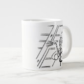 Holzschutz und Dachisolierung Jumbo-Tasse (Vorderseite Rechts)