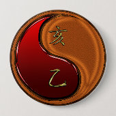 Holzschwein Button (Vorderseite)