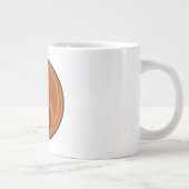 Holzschwein Jumbo-Tasse (Rechts)