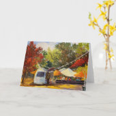 Holzside Al Fresco Grußkarte Karte (Gelbe Blume)