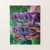 Holzskulpturen Singapur. Puzzle (Vertikal)