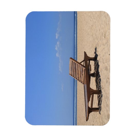 Holzsonnenbett Magnet (Vertikal)