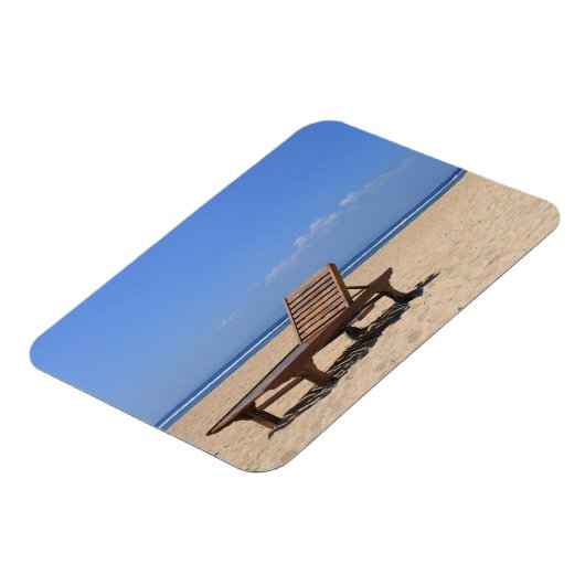 Holzsonnenbett Magnet (Linke Seite)