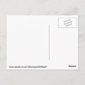 Holzspecht Postkarte (Rückseite)