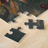 Holzspecht und Rote Beeren Puzzle (Seite)