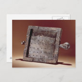 Holzspielbrett, Kinderschuhe, Landkreis Postkarte (Vorne/Hinten)