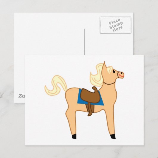 Holzspielzeug Postkarte (Vorne/Hinten)