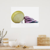 Holzspinnhalter Poster (Küche)