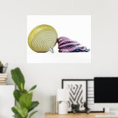 Holzspinnhalter Poster (Heimbüro)