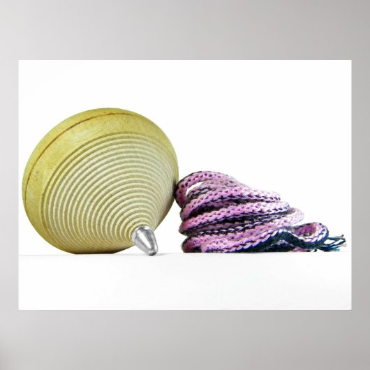 Holzspinnhalter Poster (Vorne)