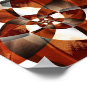Holzspirale Poster (Ecke)