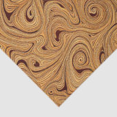 Holzspirale Seidenpapier (Detail)