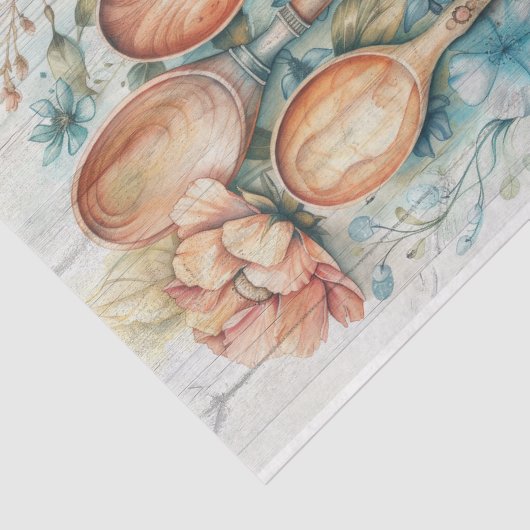 HOLZSPOONEN - FLIESENDEKOUPATION SEIDENPAPIER (Ausschnitt)