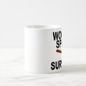 HOLZSPOONÜBERLEBEN KAFFEETASSE (Mittel)