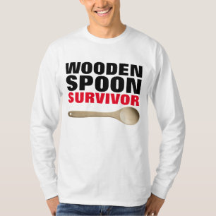 HOLZSPOONÜBERLEBENDER HOLZSPOLIVOR Funny T - Shirt