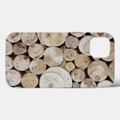 Holzstämme Case-Mate iPhone Hülle (Rückseite (Horizontal))