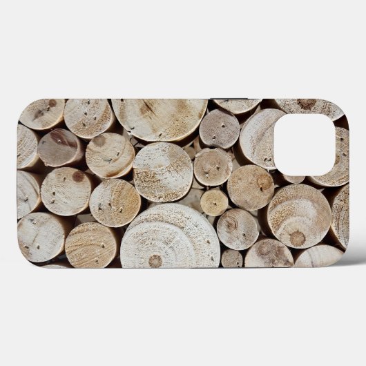 Holzstämme Case-Mate iPhone Hülle (Rückseite (Horizontal))
