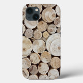 Holzstämme Case-Mate iPhone Hülle (Rückseite)