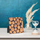 Holzstämme Fotoplatte (InSitu)
