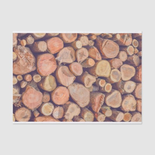 Holzstämme seidenpapier (Vorderseite)