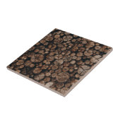 Holzstapel Fliese (Seite)