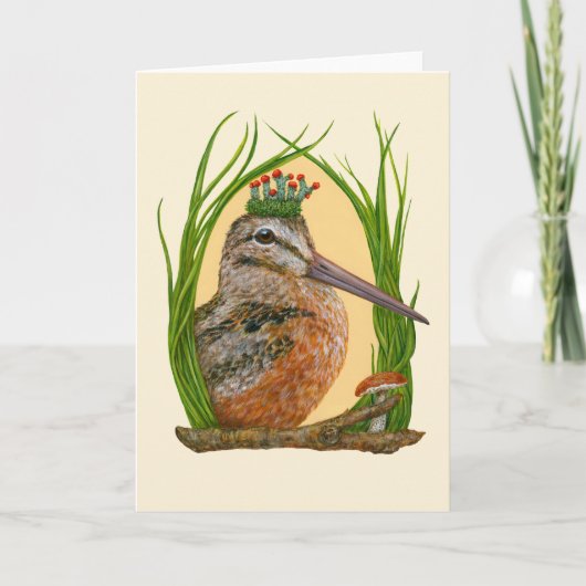 Holzstapelkarte Karte (Vorderseite)