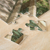 Holzsteg durch den Wald Puzzle (Seite)