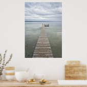 Holzsteg Poster (Küche)