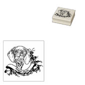 Holzstempel Magyar Vizsla Gummistempel (Stempel)