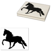Holzstempel - Pferd Gummistempel (Stempel)