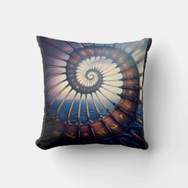 Holzsterntor auf dem Wasser Kissen