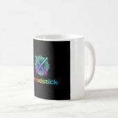 Holzstiel-Tasse Kaffeetasse (VorderseiteRechts)