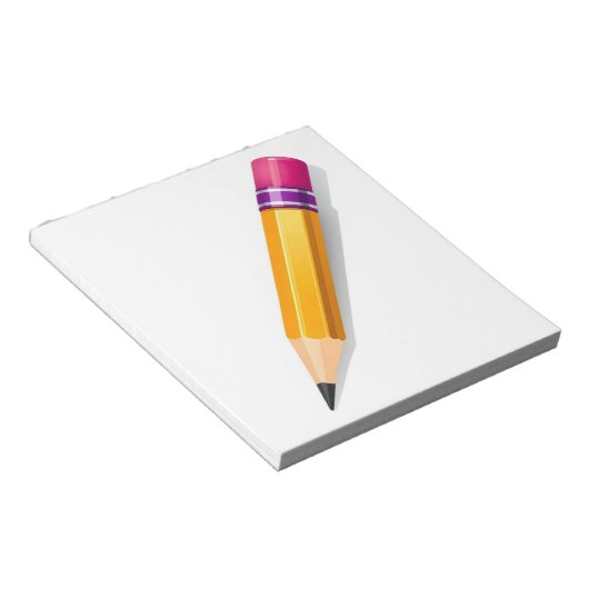 Holzstift Notizblock (angewinkelt)