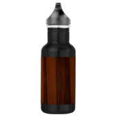 Holzstil Edelstahlflasche (Rechts)