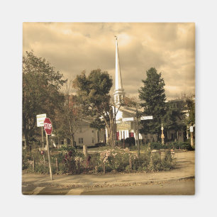 Holzstock, NY Town Square Magnet