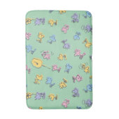 Holzstock Zucker Pop Kunstmuster Badematte (Vorderseite Vertikal)