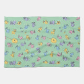 Holzstock Zucker Pop Kunstmuster Geschirrtuch (Horizontal)