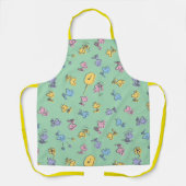 Holzstock Zucker Pop Kunstmuster Schürze (Vorderseite)