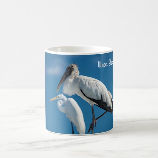 Holzstorch Kaffeetasse (Mittel)