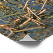 Holzstorch Poster (Ecke)