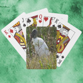 Holzstork Bird Florida Fotografie Spielkarten